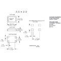 Rubyquartz有源振蕩子,CO2520時(shí)鐘振蕩器,CO2520-12.000-25-50-TR晶振
